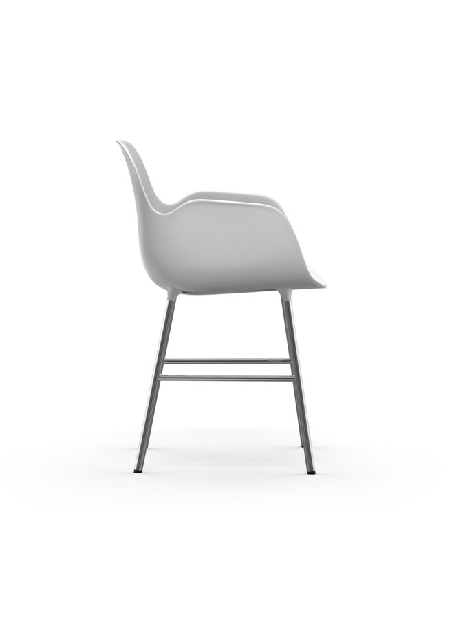 Form Armchair Chrome