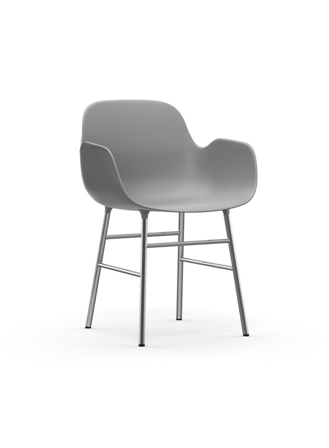 Form Armchair Chrome