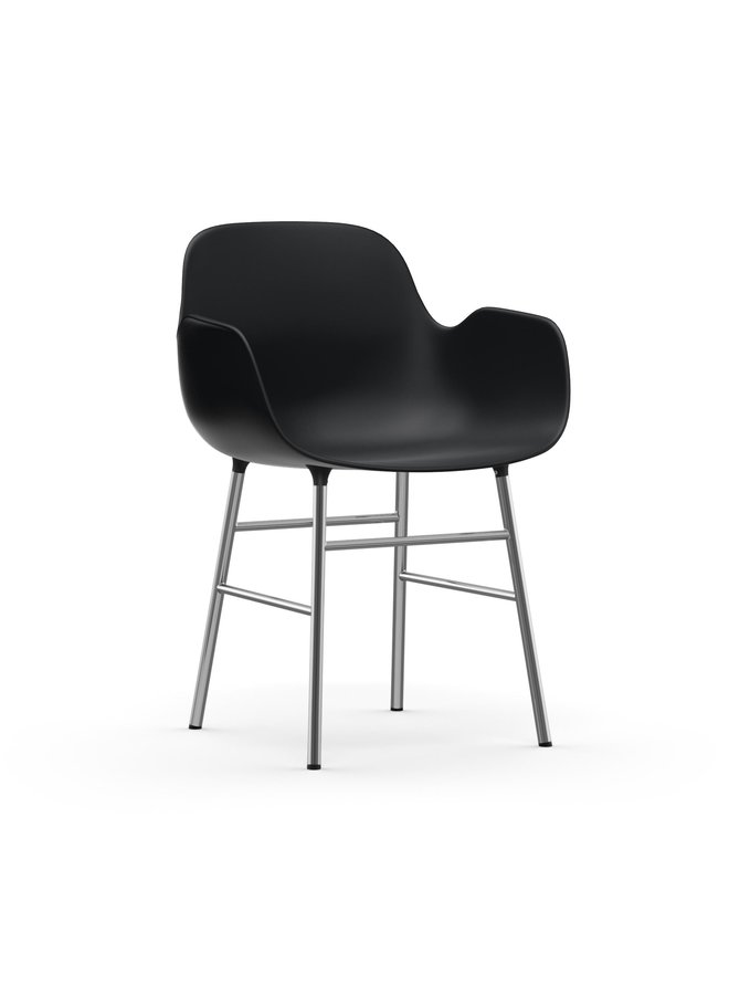 Form Armchair Chrome