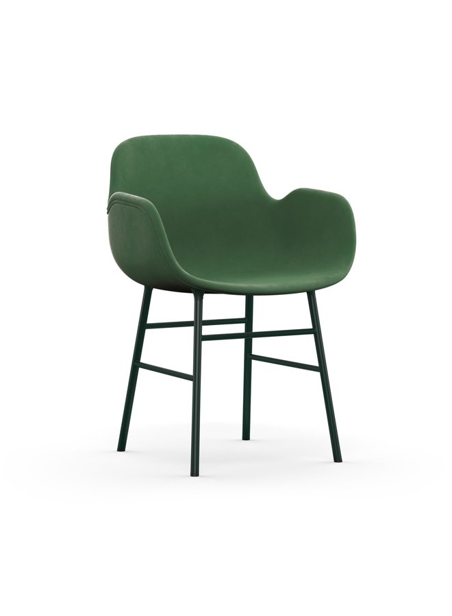 Form Armchair Full Upholstery Steel