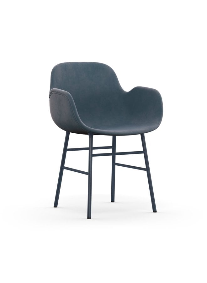 Form Armchair Full Upholstery Steel