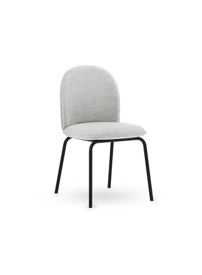 Ace Chair Full Upholstery Black Steel