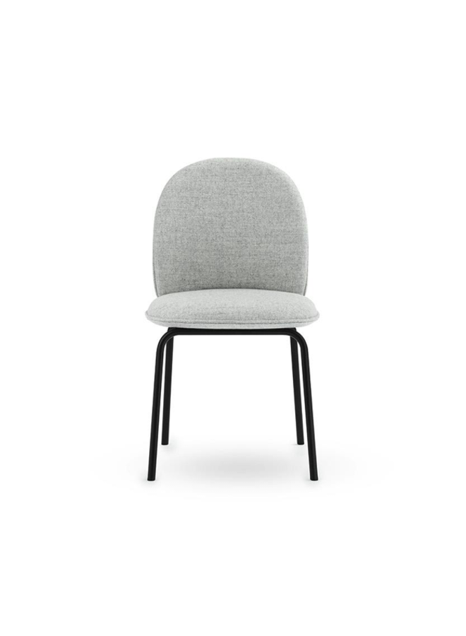 Ace Chair Full Upholstery Black Steel