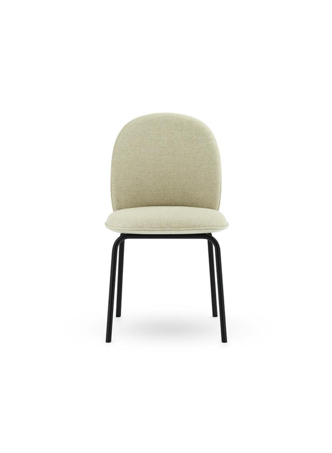 Ace Chair Full Upholstery Black Steel