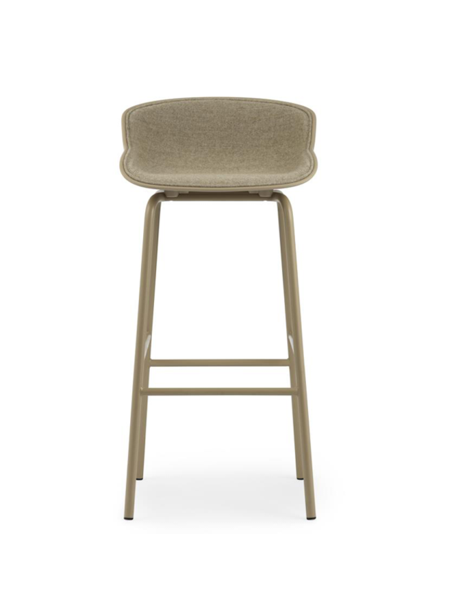 Hyg Barstool 75 cm Front Upholstery Steel