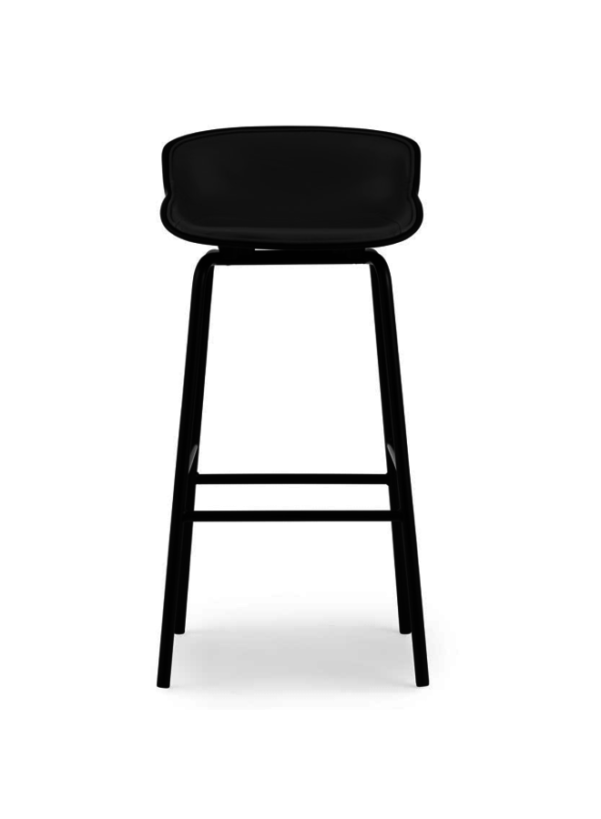 Hyg Barstool 75 cm Front Upholstery Steel