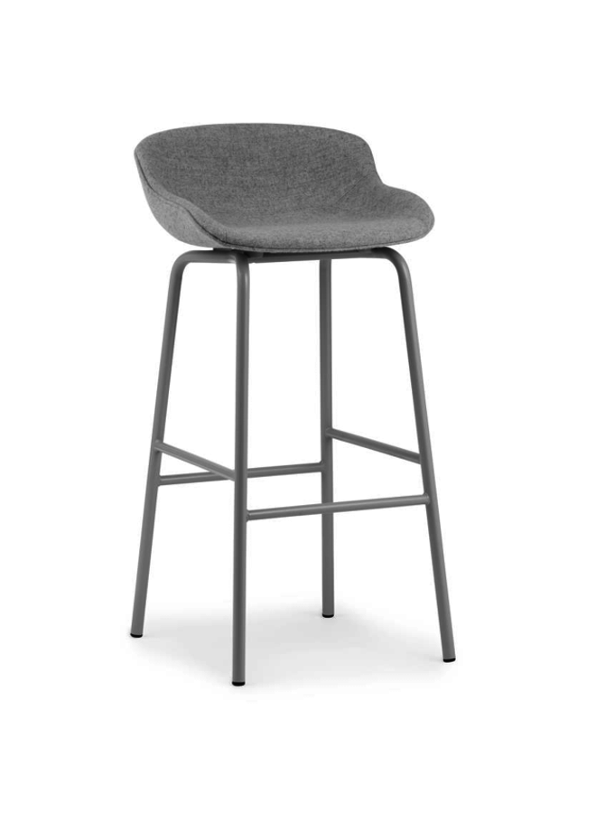 Hyg Barstool 75 cm Full Upholstery Steel