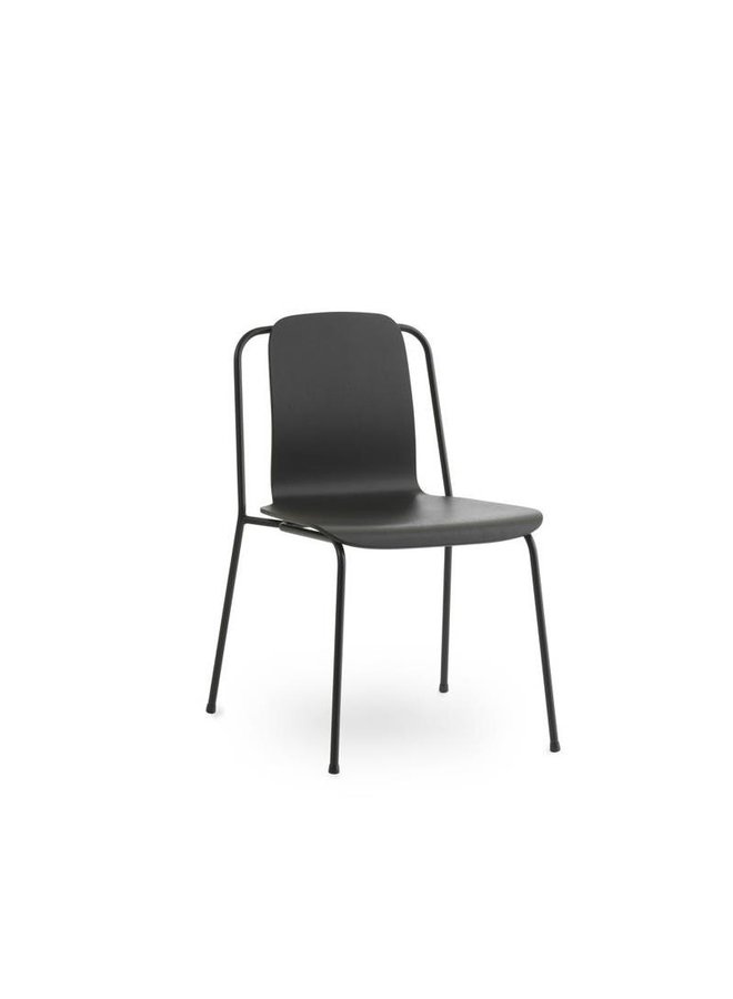 Studio Chair Black Steel