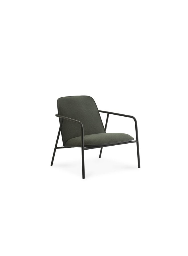 Pad Lounge Chair Low Black