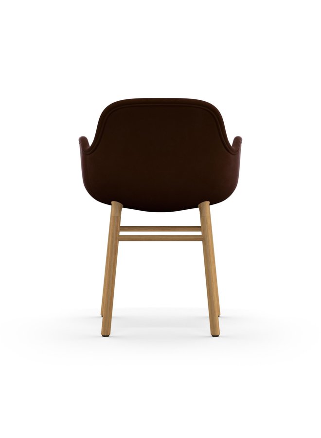 Form Armchair Full Upholstery Oak