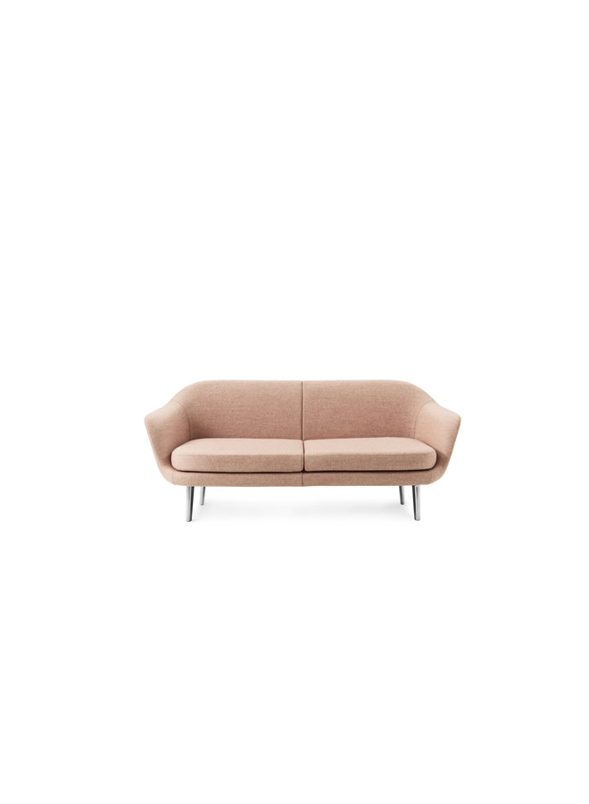 Sum Modular Sofa 2-Seater Aluminum