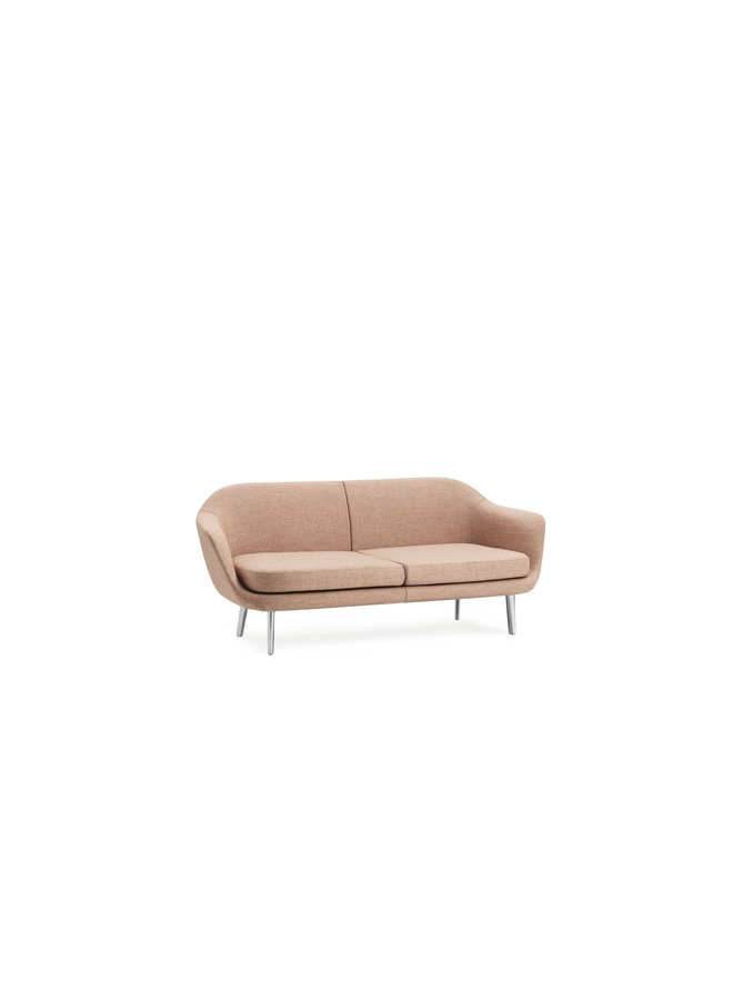 Sum Modular Sofa 2-Seater Aluminum