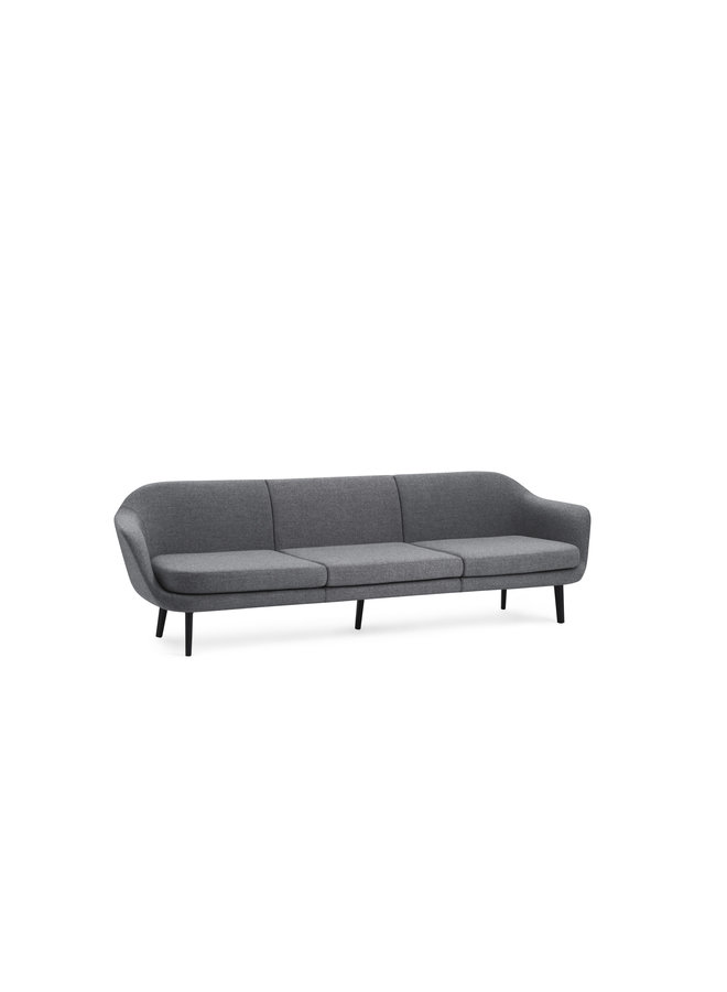 Sum Modular Sofa 3-Seater Aluminum