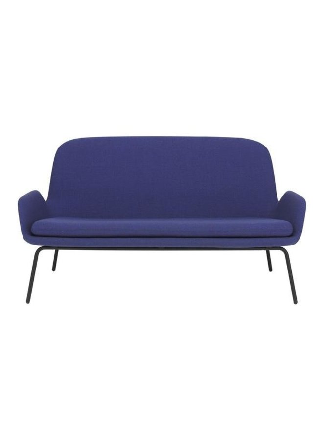 Era Sofa with Black Lacquered Steel Legs