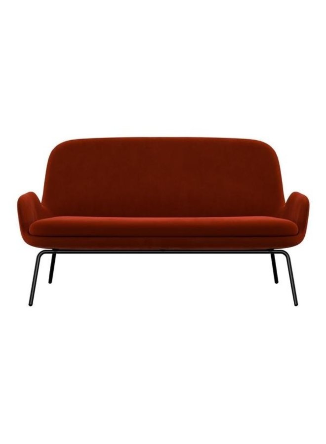 Era Sofa with Black Lacquered Steel Legs