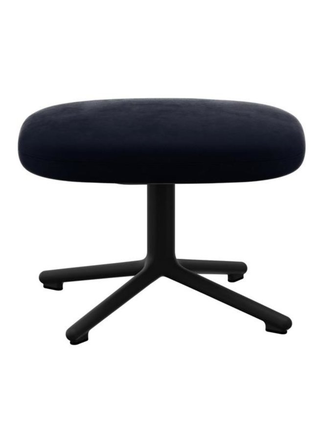 Era Footstool Black Alu