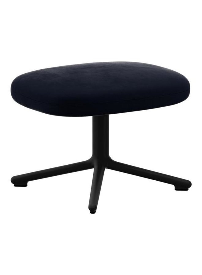 Era Footstool Black Alu