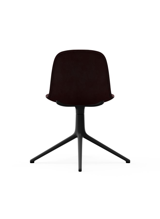 Form Chair Swivel 4L Full Uph. Black Alu