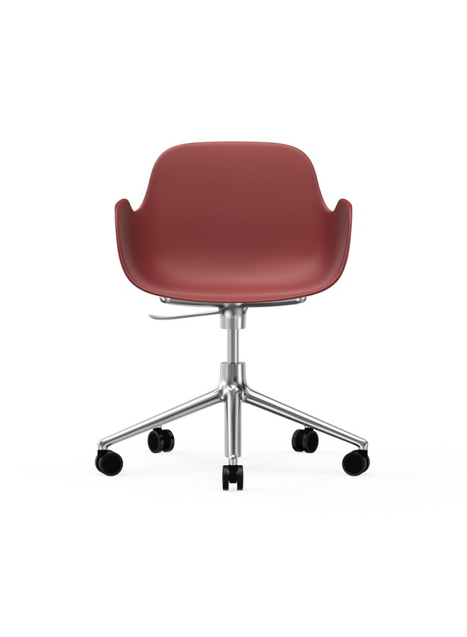 Form Armchair Swivel 5W Gaslift Alu