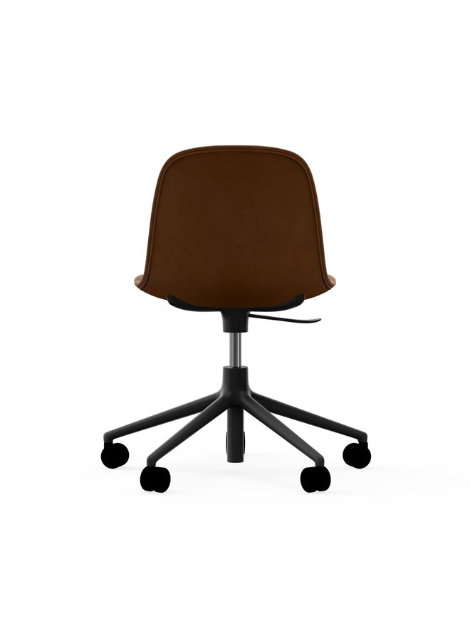 Form Chair Swivel 5W Gaslift Full Uph. Black Alu