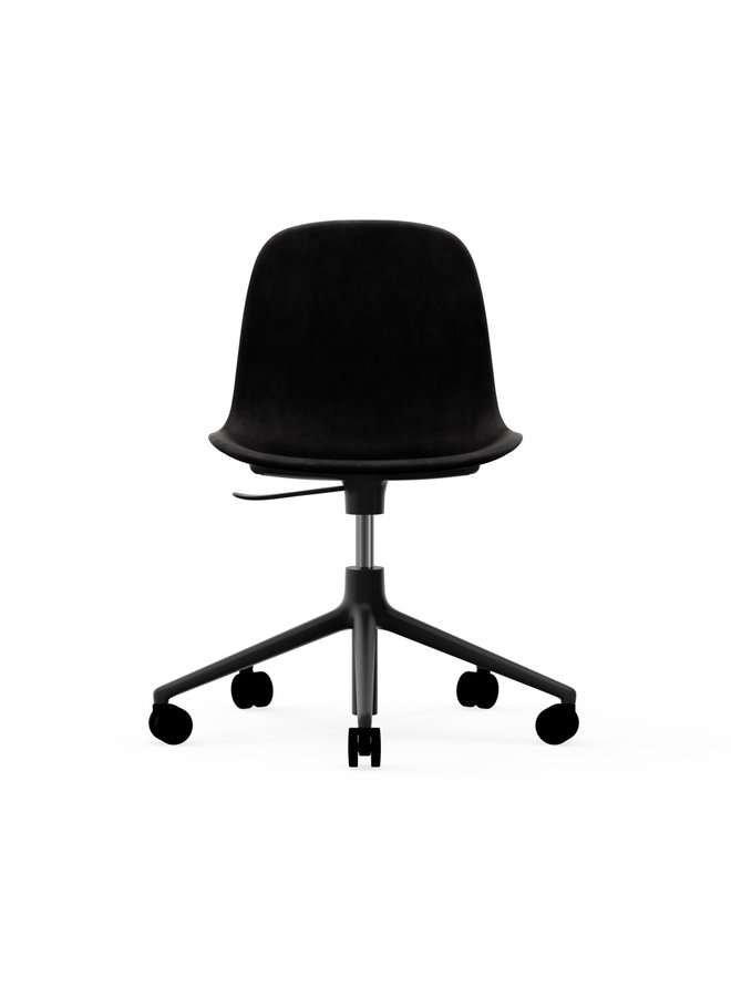 Form Chair Swivel 5W Gaslift Full Uph. Black Alu