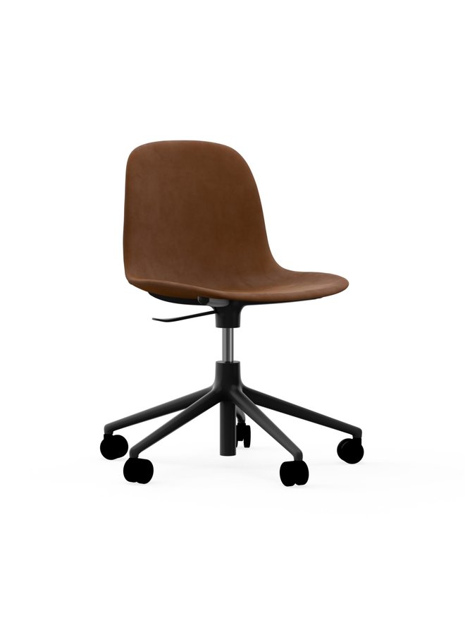 Form Chair Swivel 5W Gaslift Full Uph. Black Alu