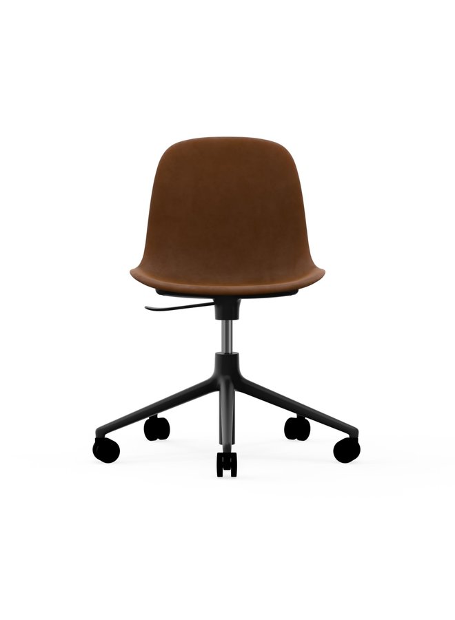 Form Chair Swivel 5W Gaslift Full Uph. Black Alu