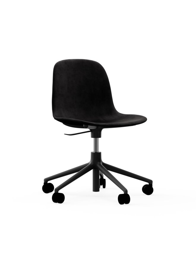 Form Chair Swivel 5W Gaslift Full Uph. Black Alu