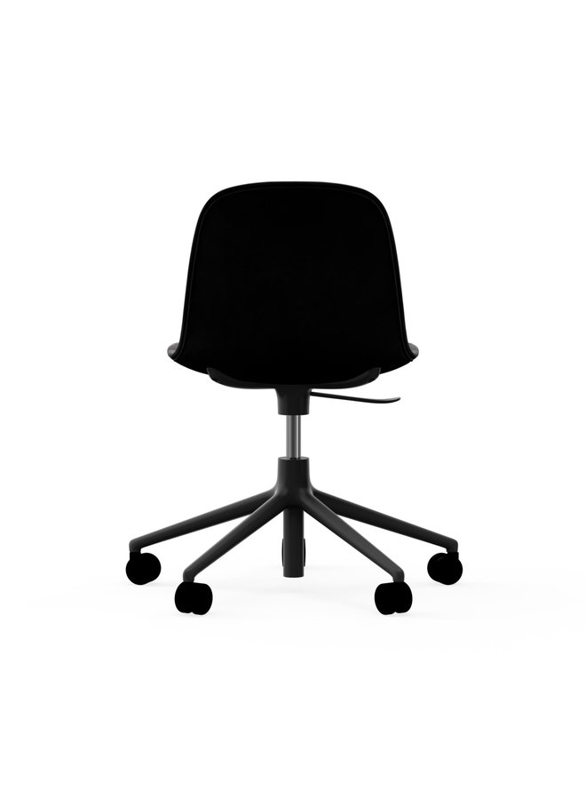 Form Chair Swivel 5W Gaslift Full Uph. Black Alu