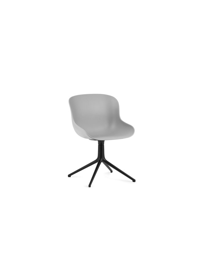 Hyg Chair Swivel 4L Black Alu