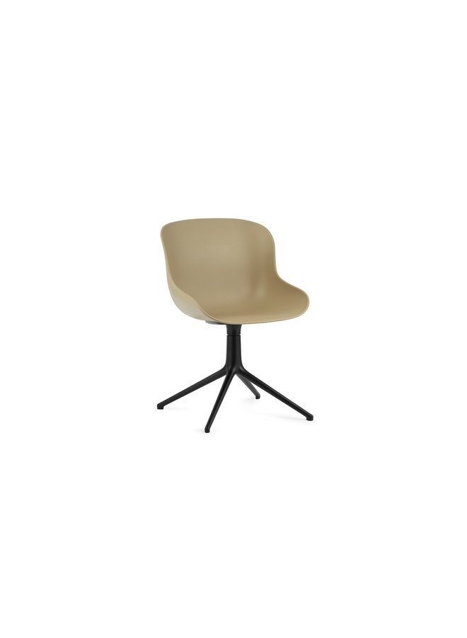 Hyg Chair Swivel 4L Black Alu