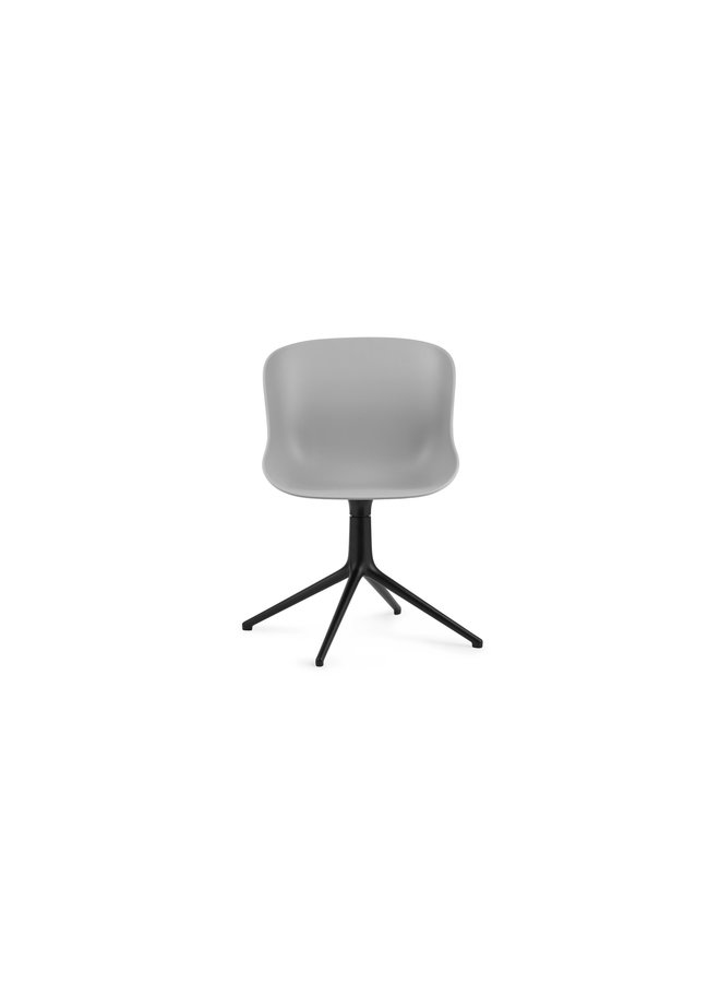 Hyg Chair Swivel 4L Black Alu