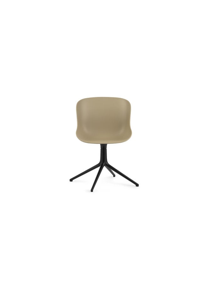 Hyg Chair Swivel 4L Black Alu