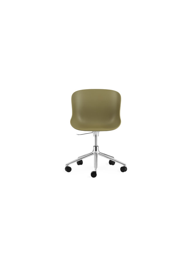 Hyg Chair Swivel 5W Gaslift Alu