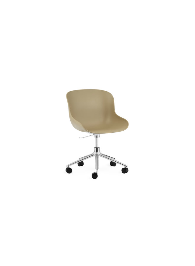 Hyg Chair Swivel 5W Gaslift Alu