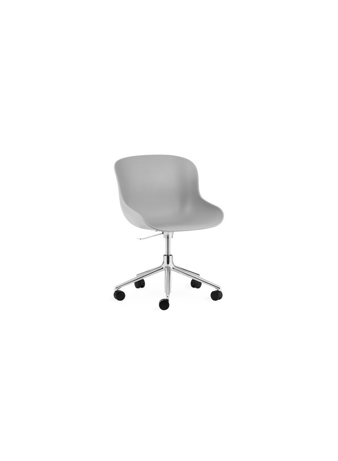 Hyg Chair Swivel 5W Gaslift Alu