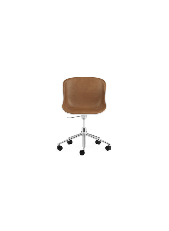 Hyg Chair Swivel 5W Gaslift Front Upholstery Alu