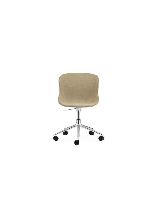 Hyg Chair Swivel 5W Gaslift Front Upholstery Alu