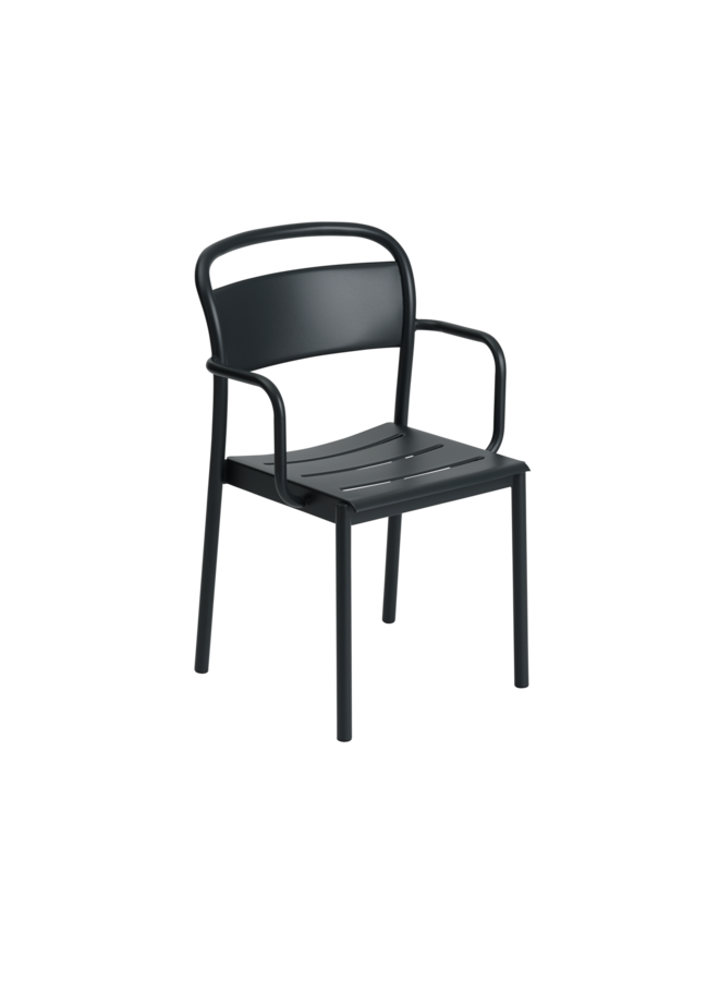 Linear Steel Arm Chair