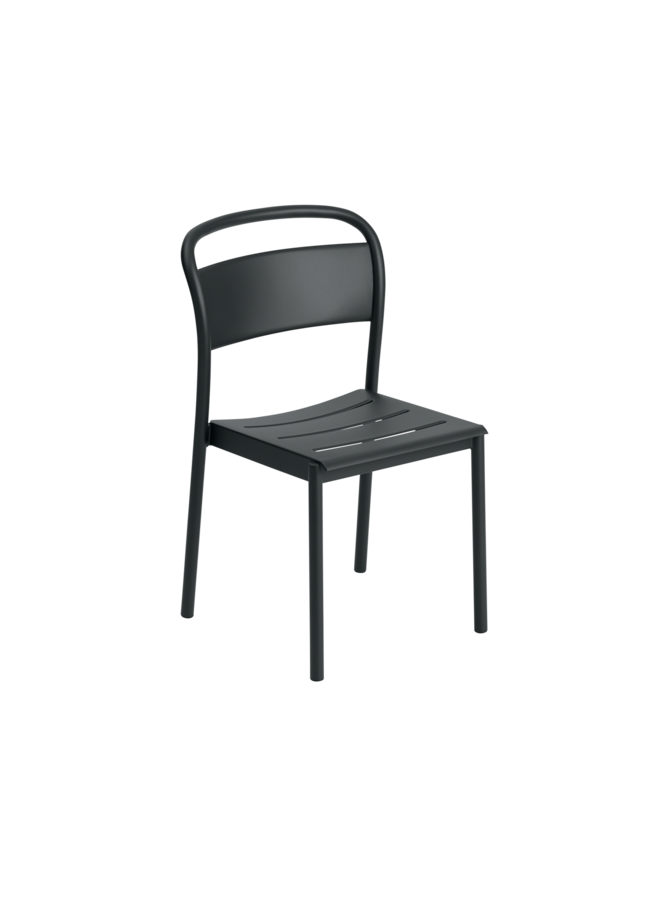 Linear Steel Side Chair