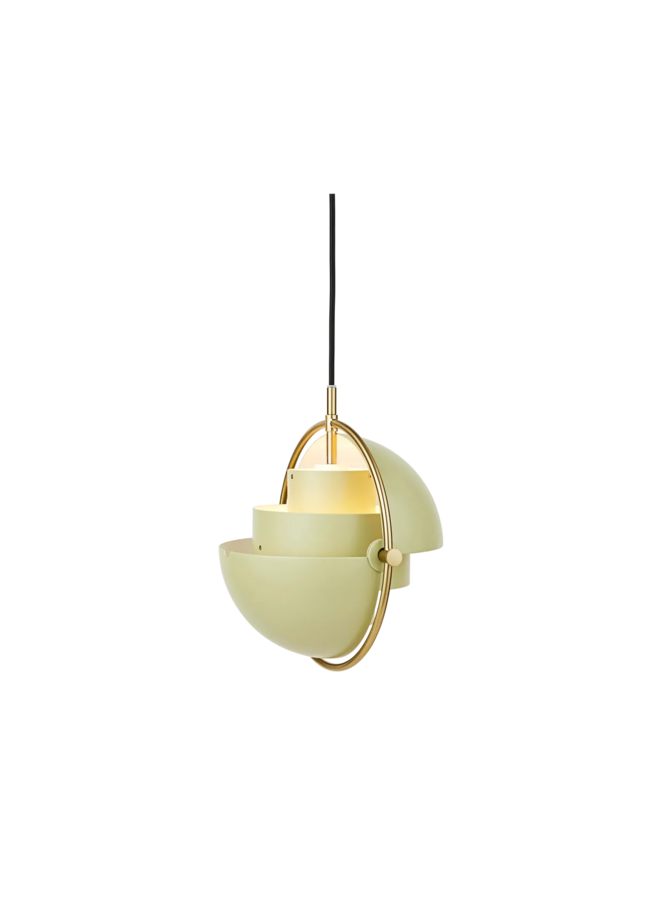 Multi-Lite Pendant Small, Brass base