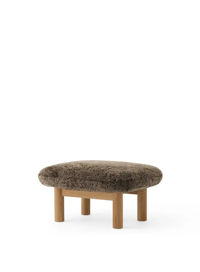 Brasilia Ottoman Sheepskin