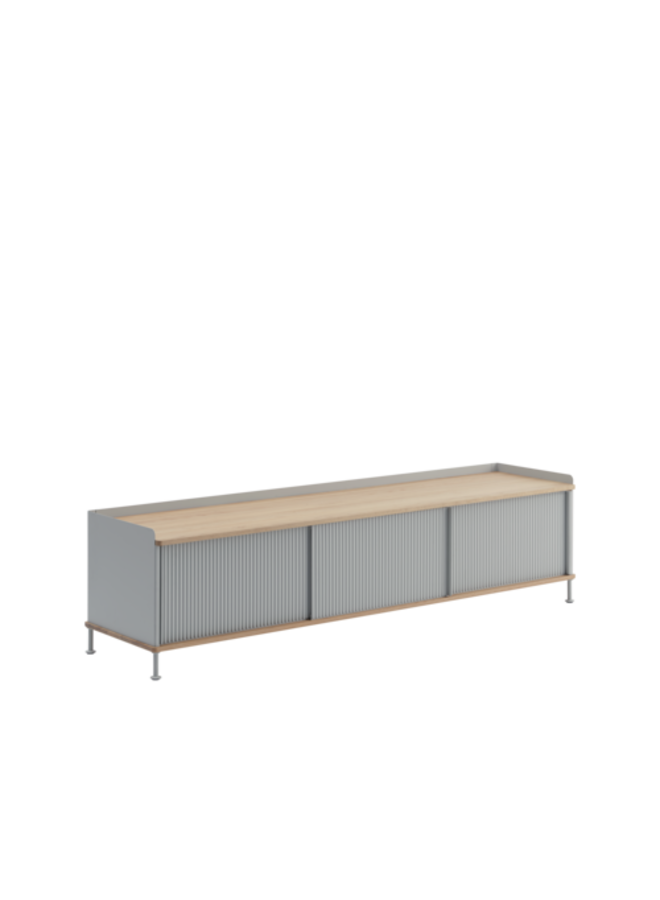 Enfold Sideboard / 186 x 45 H: 48 CM / 73 x 17.7 H: 18.9"