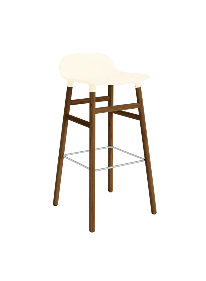 Form Barstool 75 cm Walnut