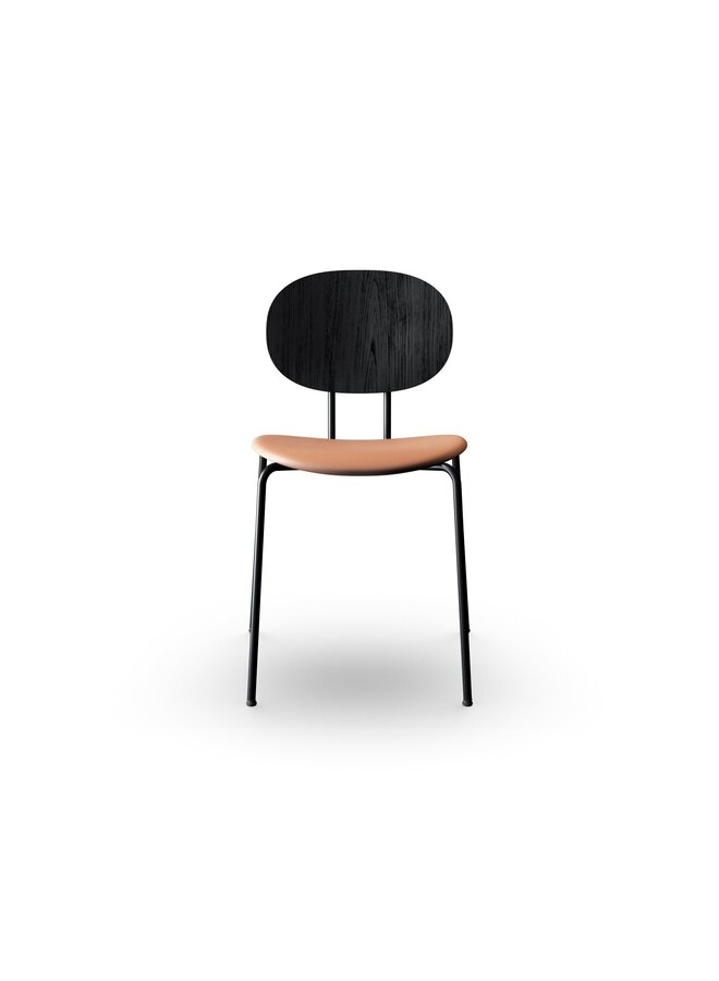 Piet Hein Chair - Black Steel - Full Upholstered