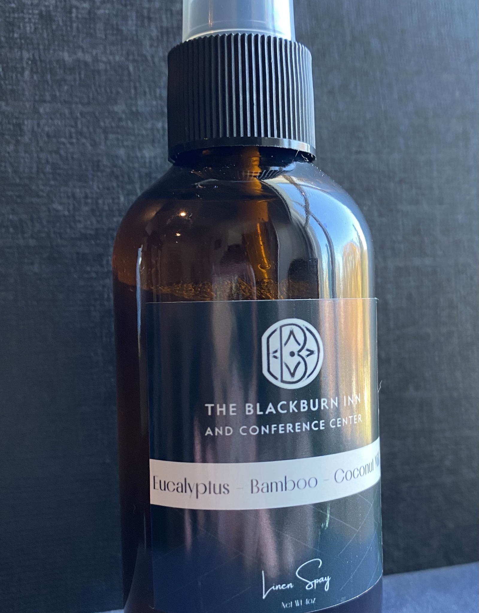 The Blackburn Inn and Conference Center 4oz linen spray