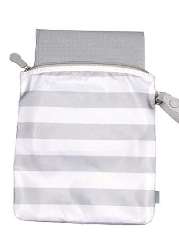 Ubbi Changing Mat + Bag - Grey