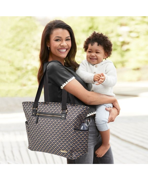 saffiano diaper backpack