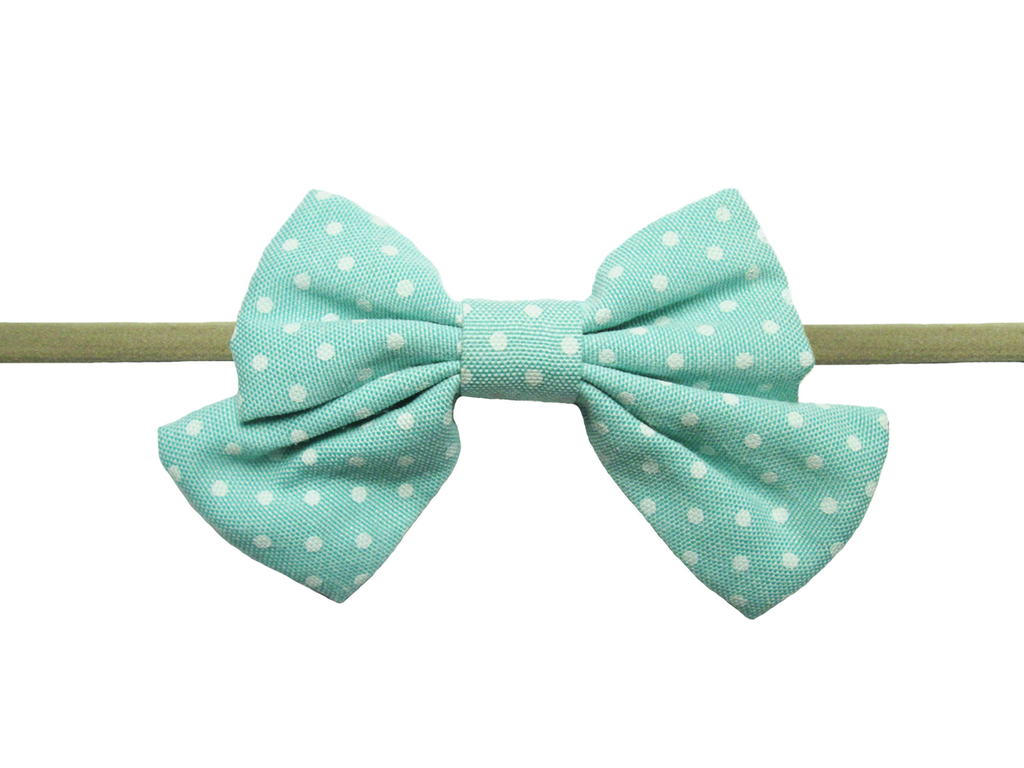 oversized bow headband baby