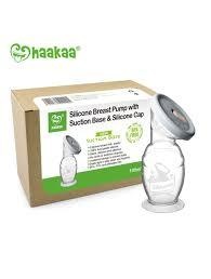 Haakaa Silicone Breast Pump with Lid - 100 ml